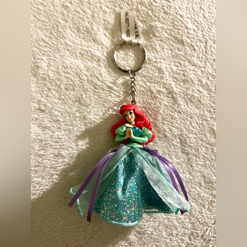 Disney parks 
Little mermaid keychain